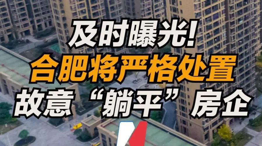 严格处置！合肥严查房企故意躺平！引起了大家的议论，对此你怎么看呢？