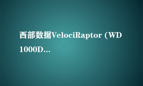 西部数据VelociRaptor (WD1000DHTZ)这个硬盘贵吗？