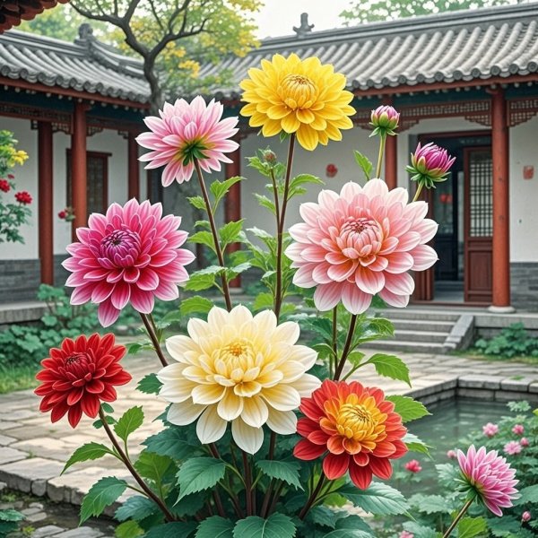 古代十二月花月名