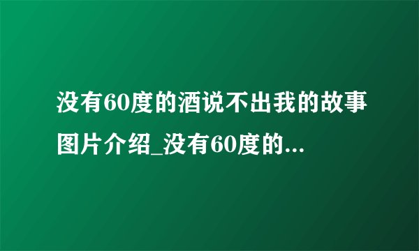 没有60度的酒说不出我的故事图片介绍_没有60度的酒说不出我的故事图片是什么