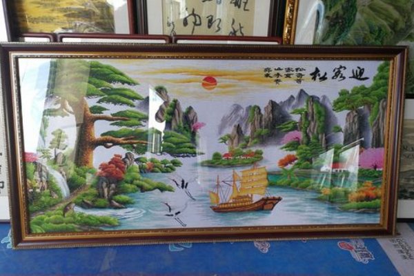 十字绣裱框哪里有