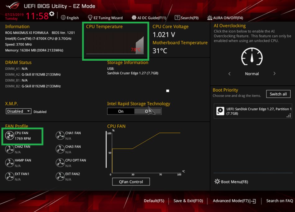 一开机提示”cpu over temperture error ”，什么原因呢？