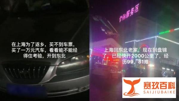 男子离沪买不到票买二手车开回东北 这是咋情况？