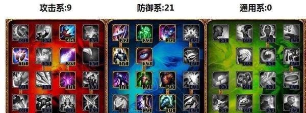 英雄联盟lolS5熔岩巨兽石头人符文天赋加点图