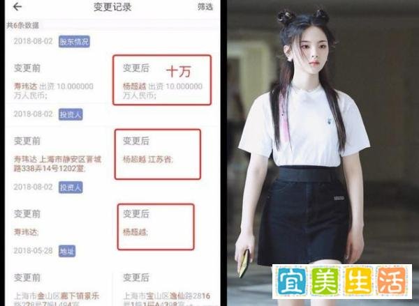 锦鲤女孩跳龙门！杨超越十万块开起新公司，持股100%改名“杨老板”