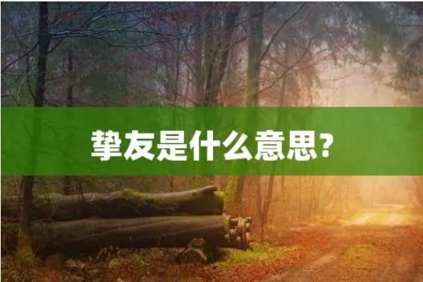 挚友是什么意思？