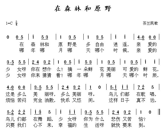 乐谱 1 53/1-/35 1/35 1/1 -/46 66/35 55/2