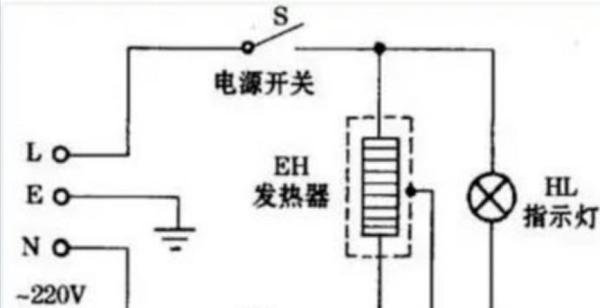电热水壶内部电路原理图,学会自己手动修,又省一笔!