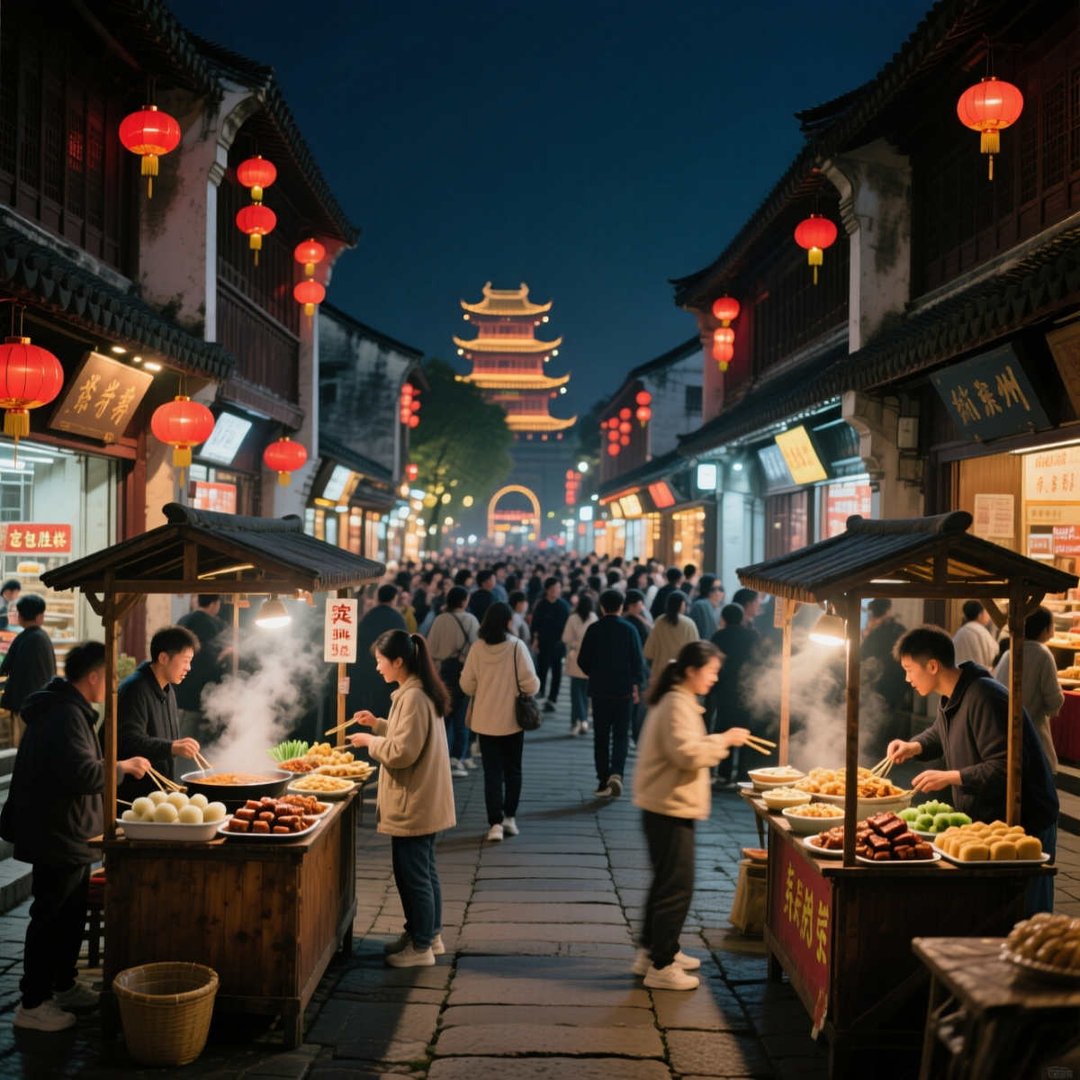 杭州本地人必吃小吃街
