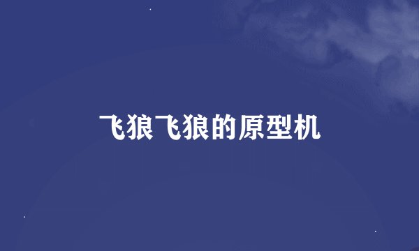 飞狼飞狼的原型机