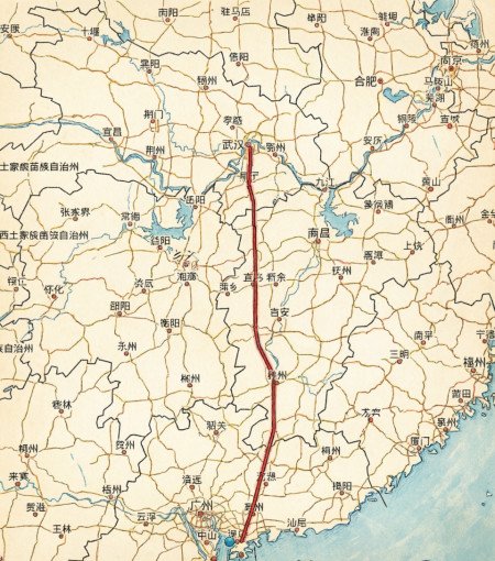 武深高铁和武广高铁线路区别